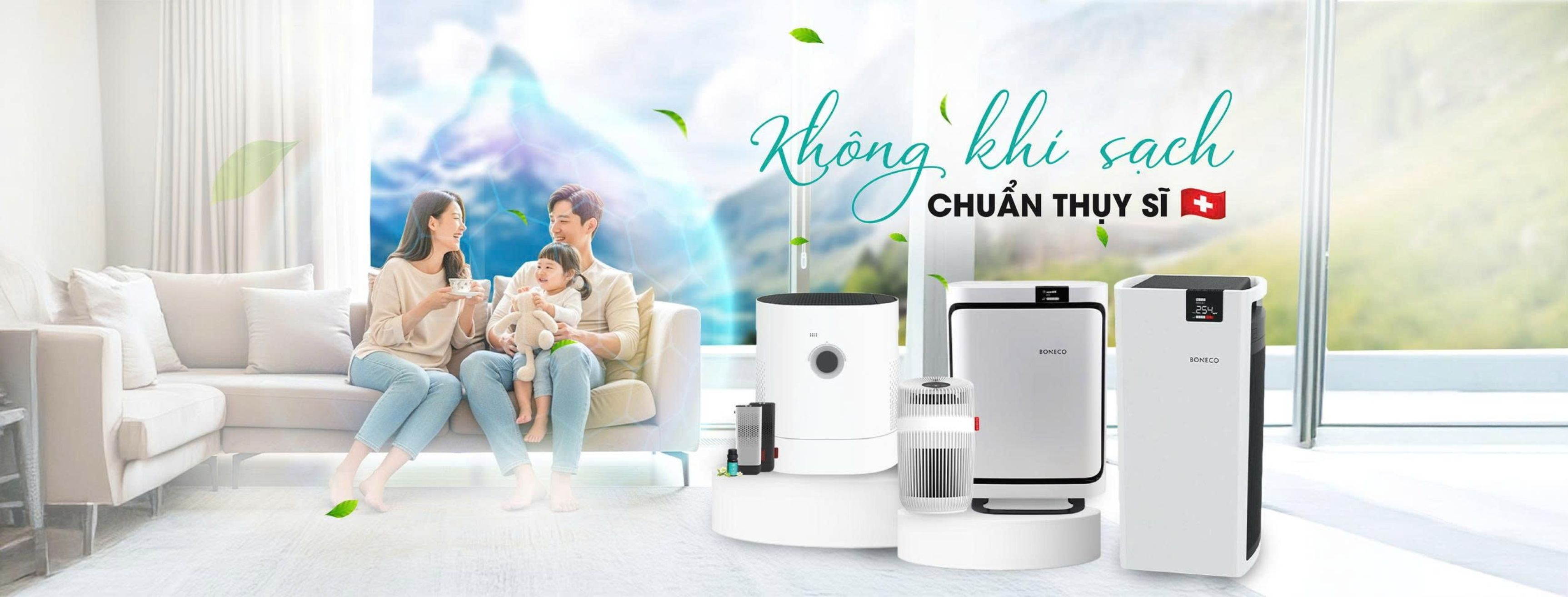 khí sạch chuẩn Thụy Sĩ