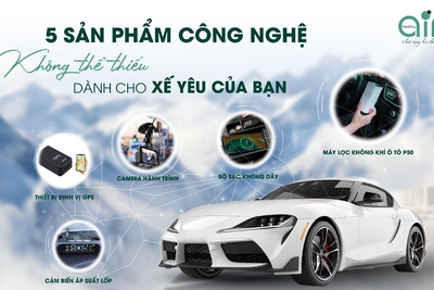 TOP 5 sản phẩm công nghệ không thể thiếu dành cho xế yêu