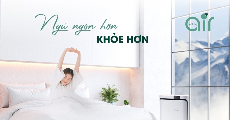 Tại sao cần máy lọc không khí cho phòng ngủ?