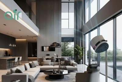 Giải pháp đối lưu không khí cho căn hộ duplex với quạt BONECO