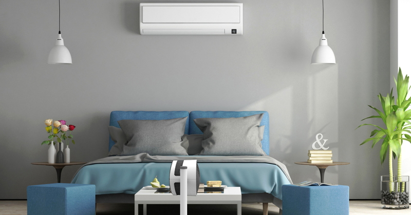 Giữ nhà luôn thoáng khí khi đóng cửa chống muỗi, chống lạnh bằng quạt đối lưu