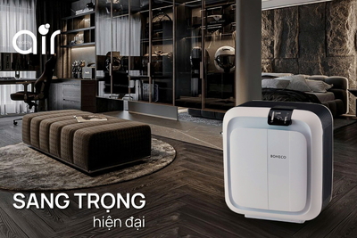 Tại sao giới kiến trúc sư ưa chuộng máy lọc khí kết hợp tạo ẩm cho thiết kế cao cấp?