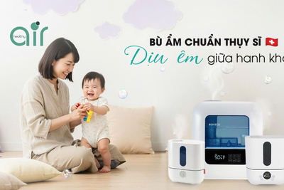 Cân bằng độ ẩm trong nhà để tránh viêm mũi, khô họng mùa thu đông
