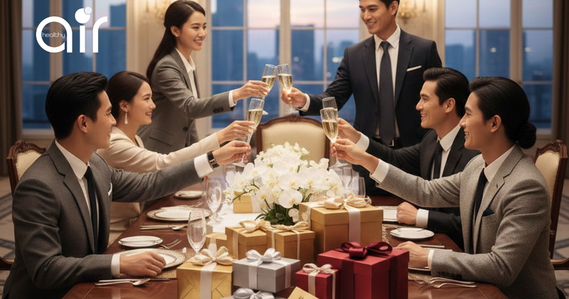 Xu hướng quà Tết mới của giới doanh nhân: máy lọc không khí, quạt đối lưu