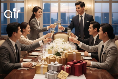 Xu hướng quà Tết mới của giới doanh nhân: máy lọc không khí, quạt đối lưu