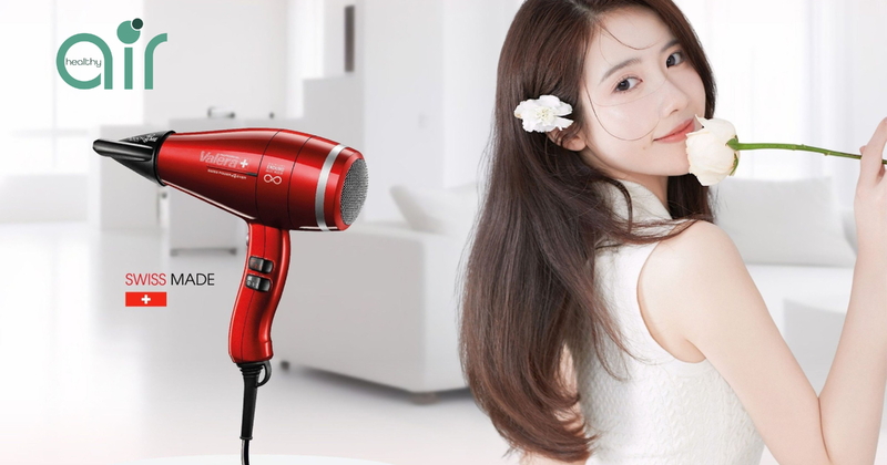 Máy sấy tóc Valera Thụy Sĩ: Sấy nhanh, giữ ẩm, giảm khô xơ