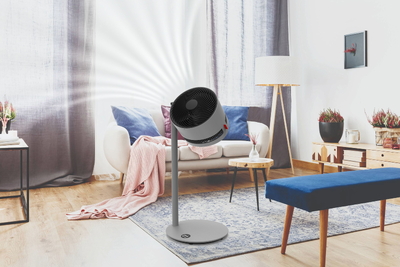 Quạt đối lưu phòng khách 60m² nên chọn công suất bao nhiêu?