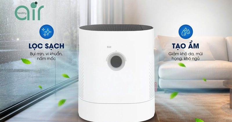 Máy lọc không khí kết hợp tạo...