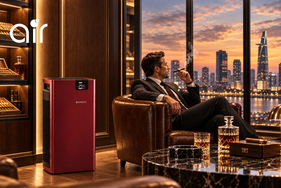 Vì sao showroom và cigar bar cao cấp cần trang bị máy lọc không khí?