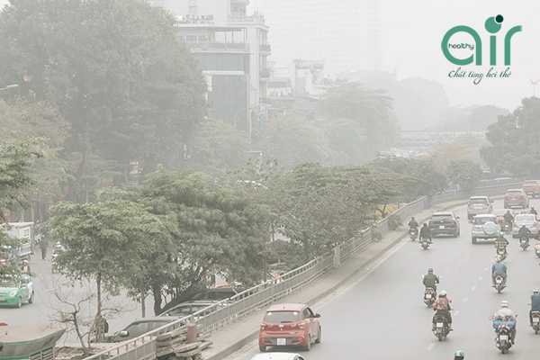 Ô nhiễm không khí ở Hà Nội đạt mức báo động đỏ